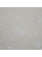 Stof Fabrics Muslin Prints - Flower - Off-White - Coupon - 140 cm x 275 cm