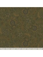 Marcus Fabrics Country Meadow - Green - Coupon - 80 cm x 110 cm