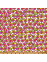 Hoffman Fabrics Whimsical Flower Garden - Razzmatazz - W5538-757