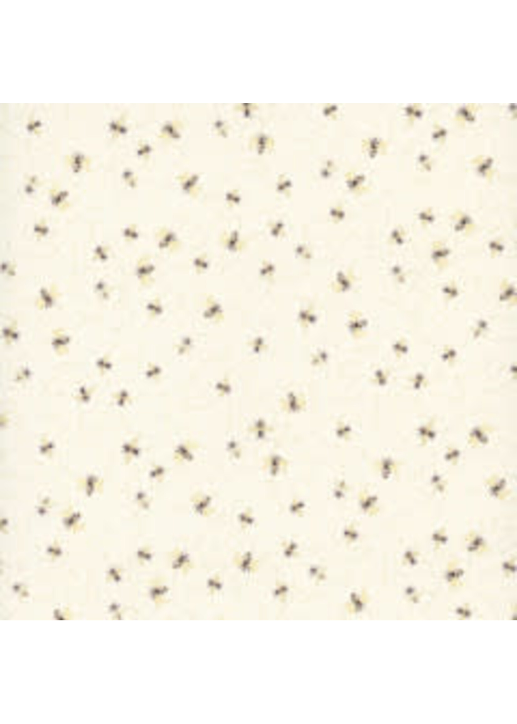 Timeless Treasures Home Sweet Home - Bees - Ecru - Coupon - 90 cm x 110 cm