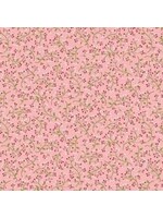 Benartex Studio Wander Lane - Wild Berry - Coral - Coupon - 70 cm x 110 cm