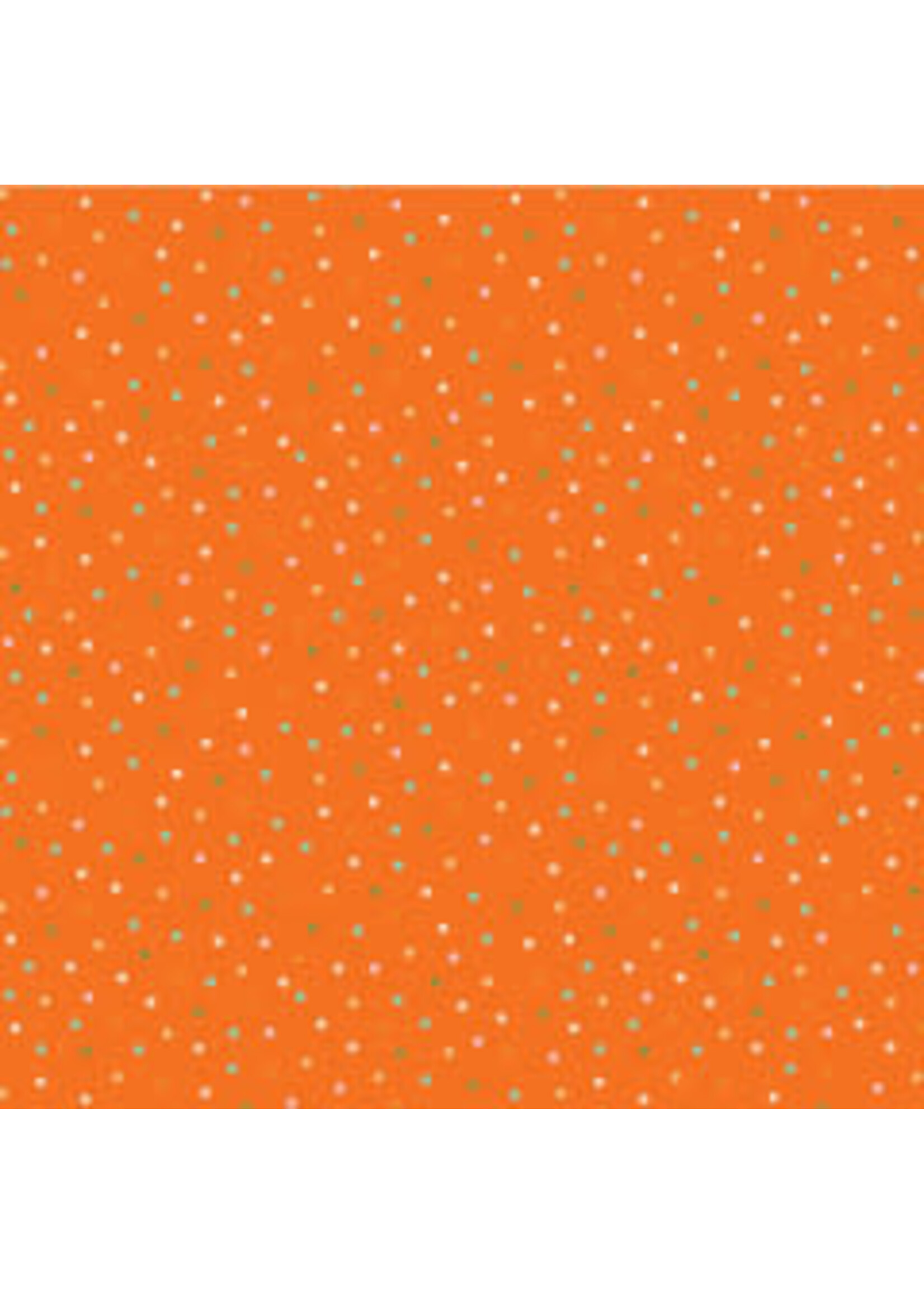 Poppie Cotton Country Confetti - Creamsicle - Bright Orange - Coupon - 90 cm x 110 cm