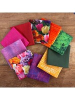 Stofpakketje - Tulp, Roos - 10 Fat Eights