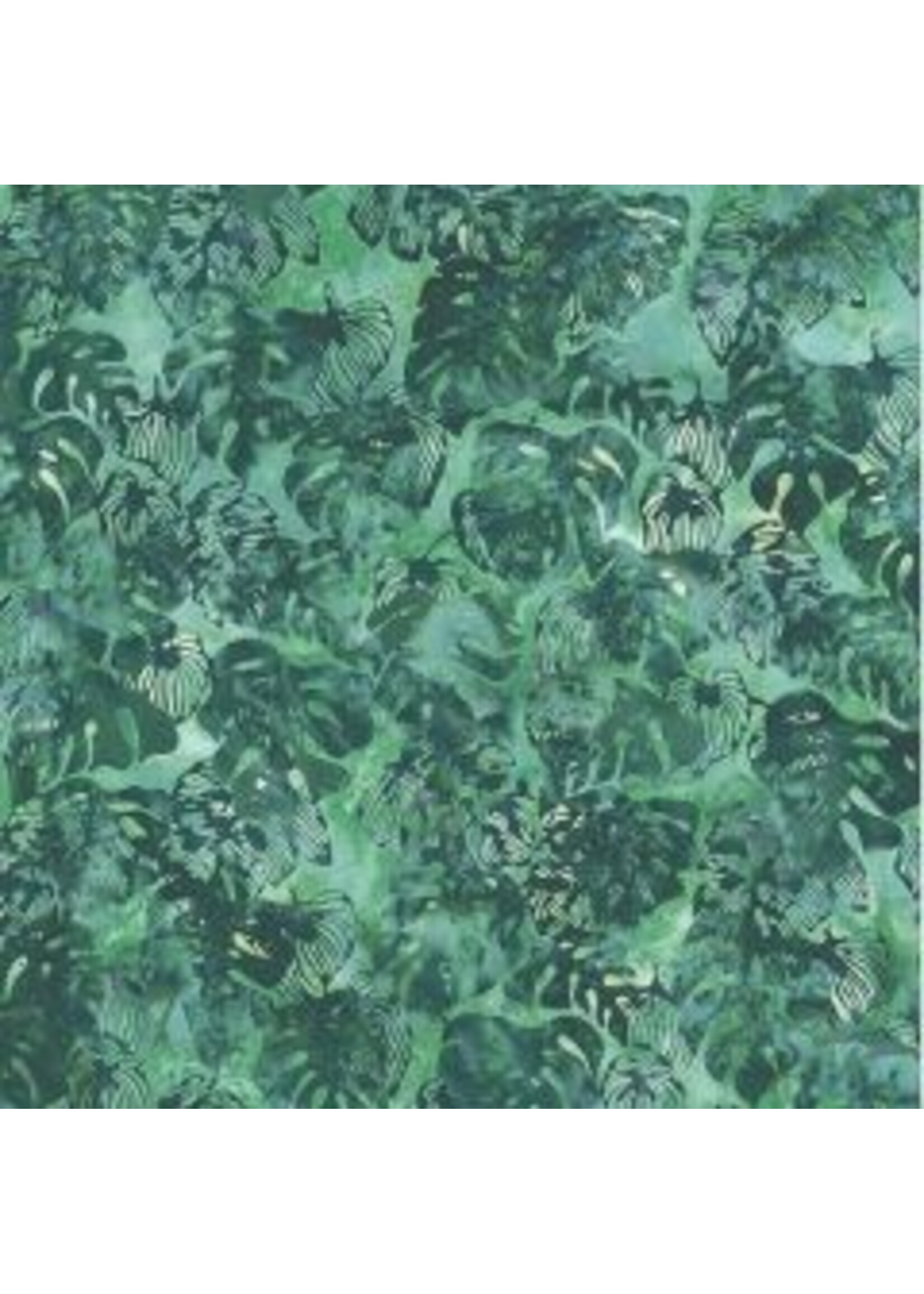 Hoffman Fabrics Bali Handpaints - Hunter - 3374-831 - Coupon - 85 cm x 110 cm