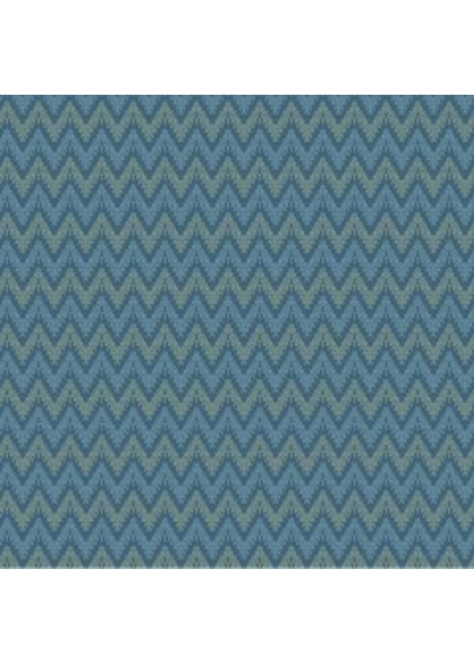 Laundry Basket Quilts Edyta Sitar - Beach House – Current - Blue - 1174B - Coupon - 65 cm x 110 cm