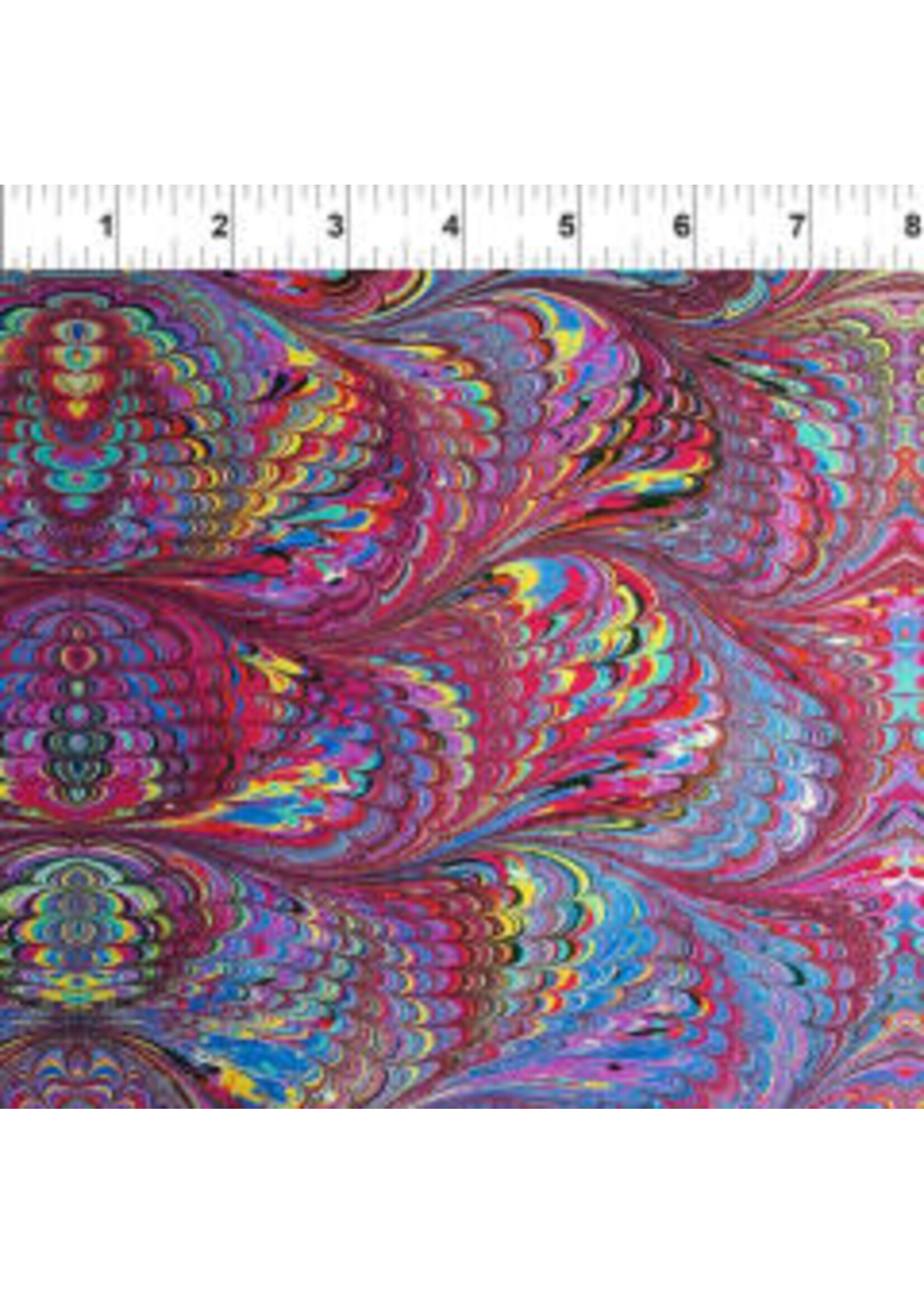 In The Beginning Marble Essence - Roma - Multi - Coupon - 100 cm x 110 cm