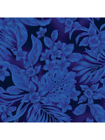 Kanvas Studio Oasis 108 - Oasis - Indigo - Coupon - 110 cm x 275 cm