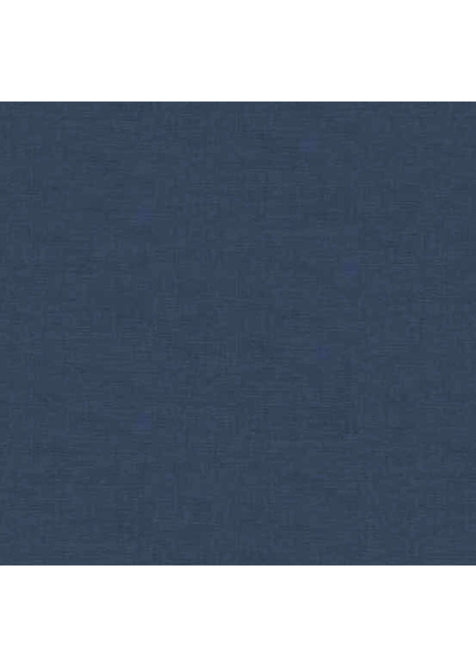 Makower Linen Texture - Bluestone - B8 - Coupon - 75 cm x 110 cm