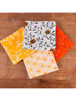 Stofpakketje - Holland - oranje geel - 4 Long Eights