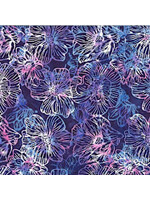 Hoffman Fabrics Bali Handpaints - Salvia - 3371-513 - Coupon - 100 cm x 110 cm