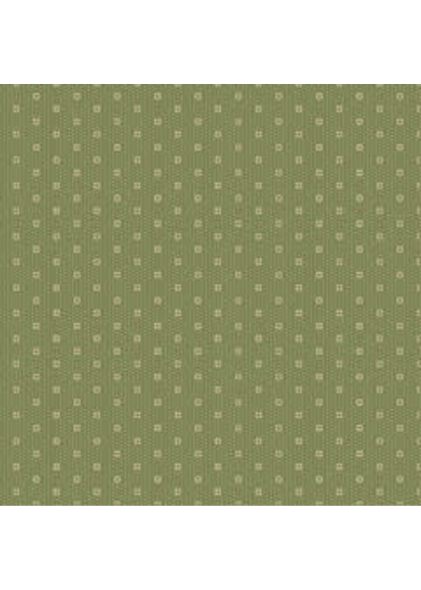 Marcus Fabrics Villa Flora - Green - Coupon - 85 cm x 110 cm