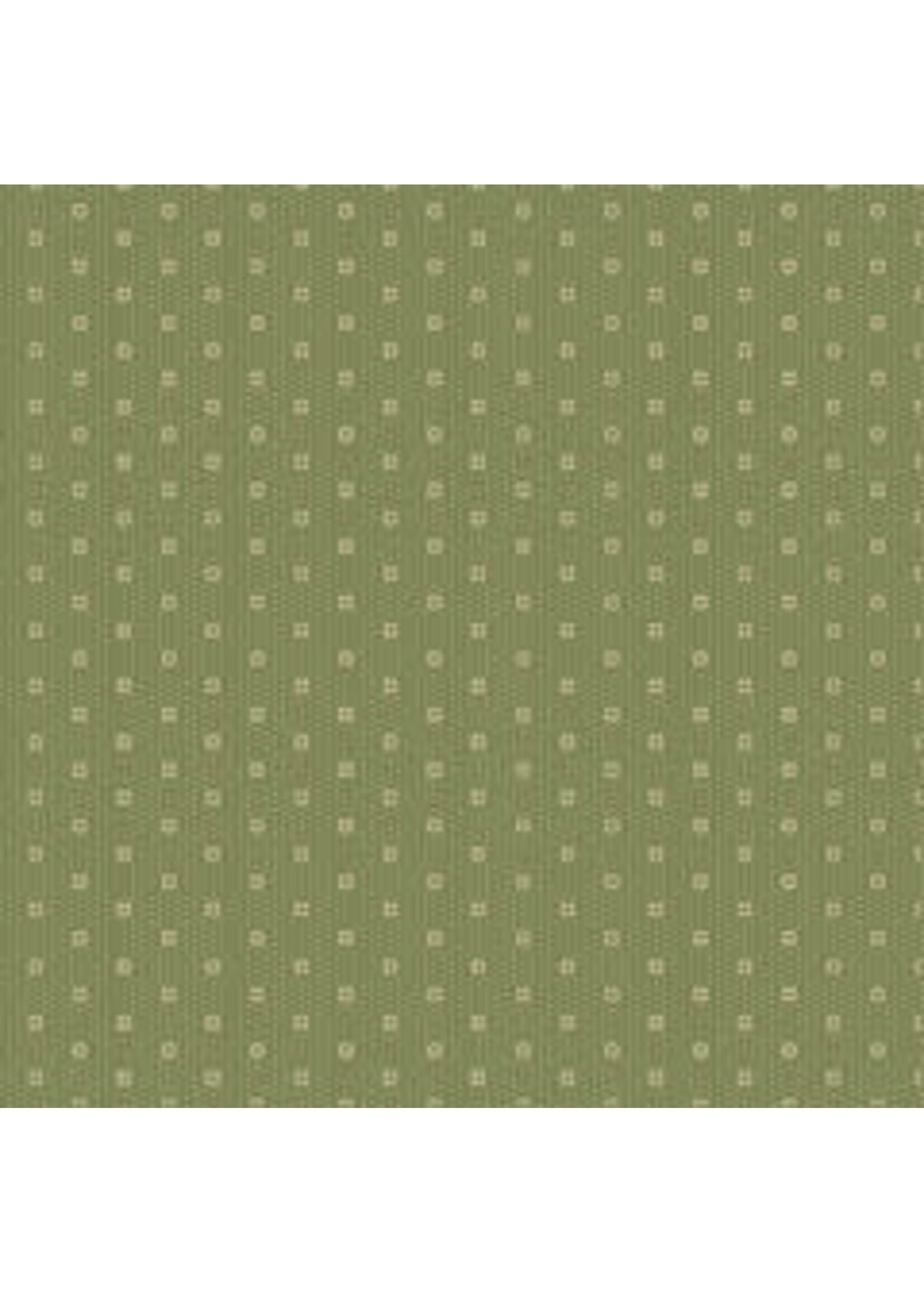 Marcus Fabrics Villa Flora - Green - Coupon - 85 cm x 110 cm