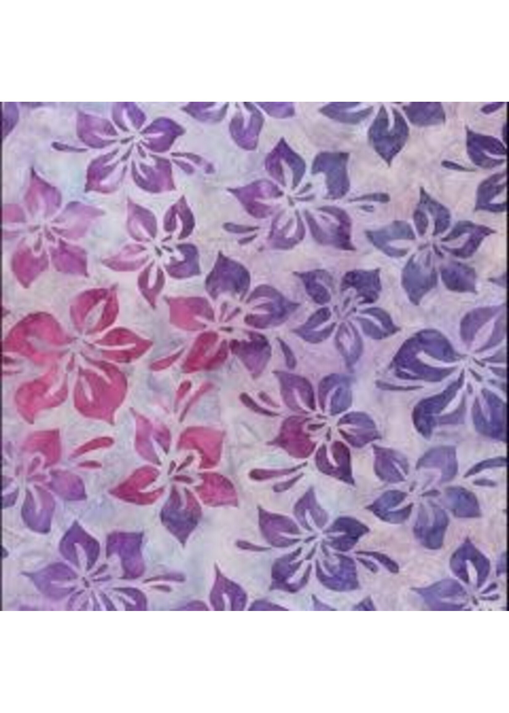 Robert Kaufman Arboretum Batiks - Purple - Coupon - 85 cm x 110 cm