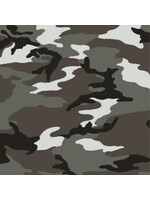 Windham Fabrics Camo - Woodland Camo - Grey - Coupon - 100 cm x 110 cm