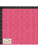Stof Fabrics Hannah Basic - Woven - Red - Coupon - 90 cm x 110 cm