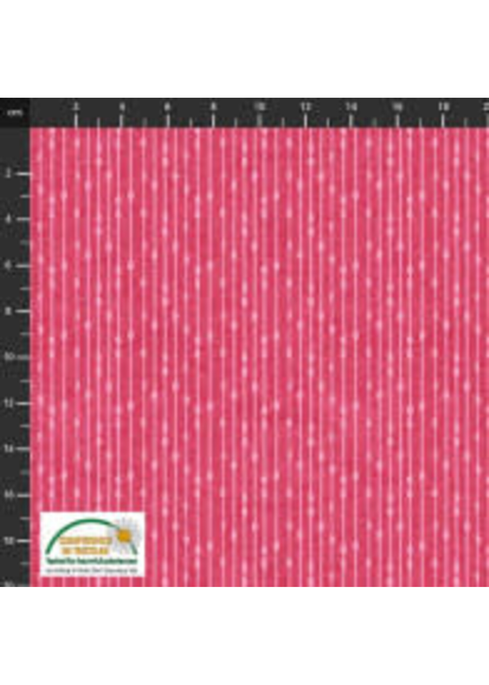 Stof Fabrics Hannah Basic - Woven - Red