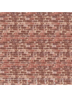 Northcott Naturescapes - Red Brick - Rust - Coupon - 100 cm x 110 cm