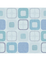 Blank Quilting Geo Square - Light Blue - Coupon - 50 cm x 275 cm