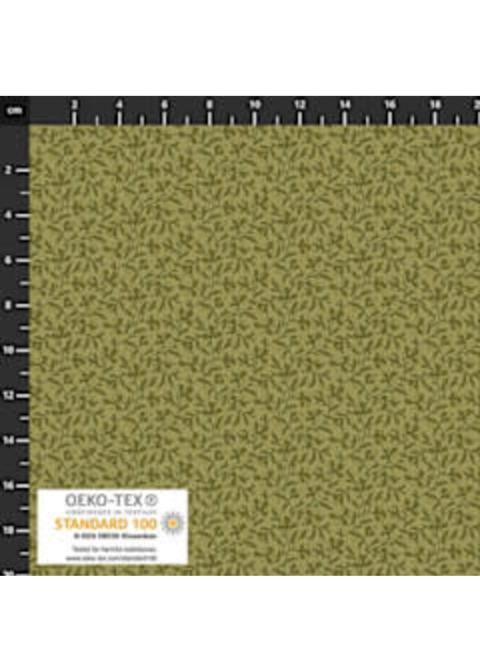 Stof Fabrics Colour Poetry - Green - Coupon - 95 cm x 110 cm