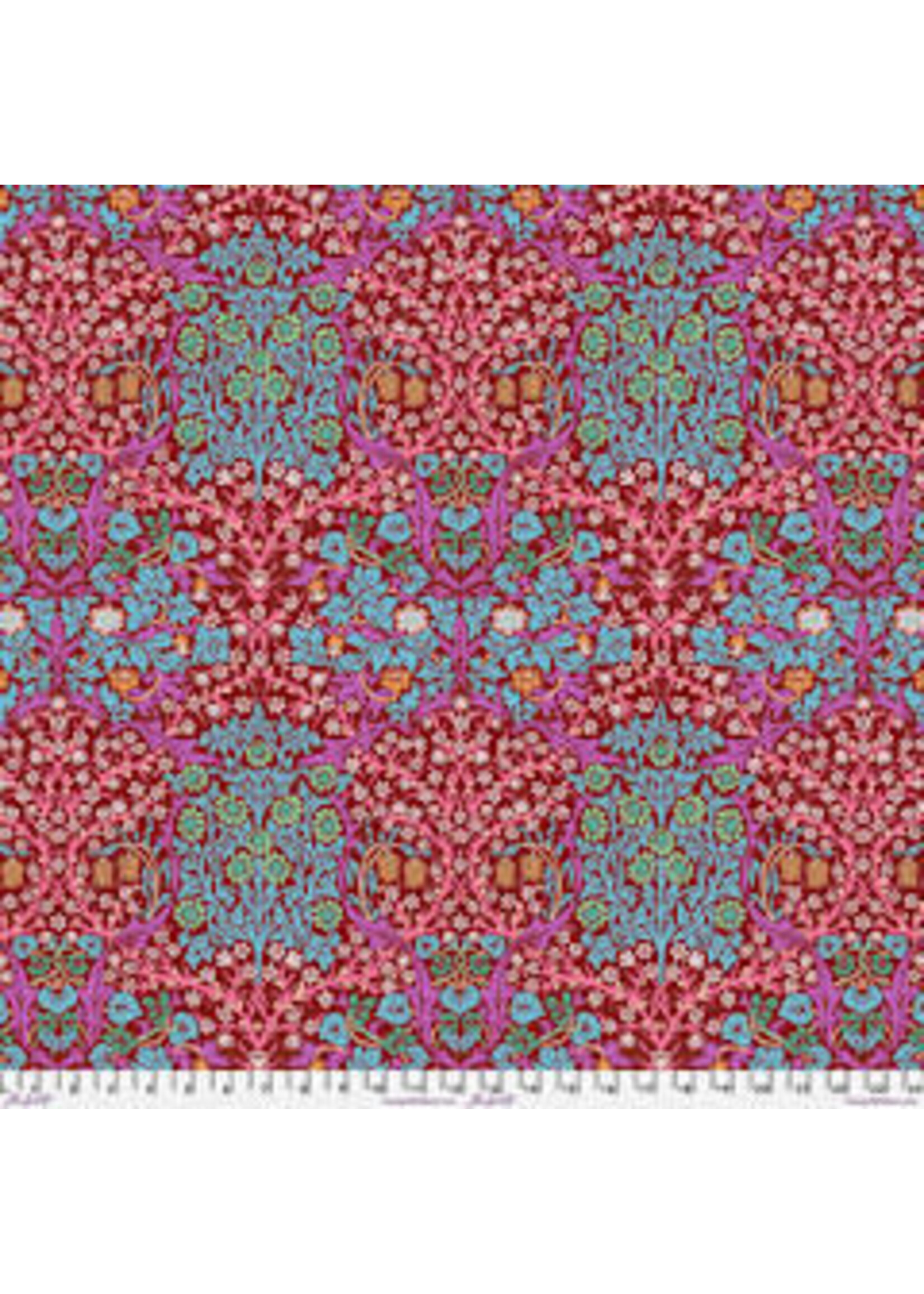 Free Spirit Fabrics Kaffe Fassett - Morris & Co - Brown - Coupon - 100 cm x 110 cm