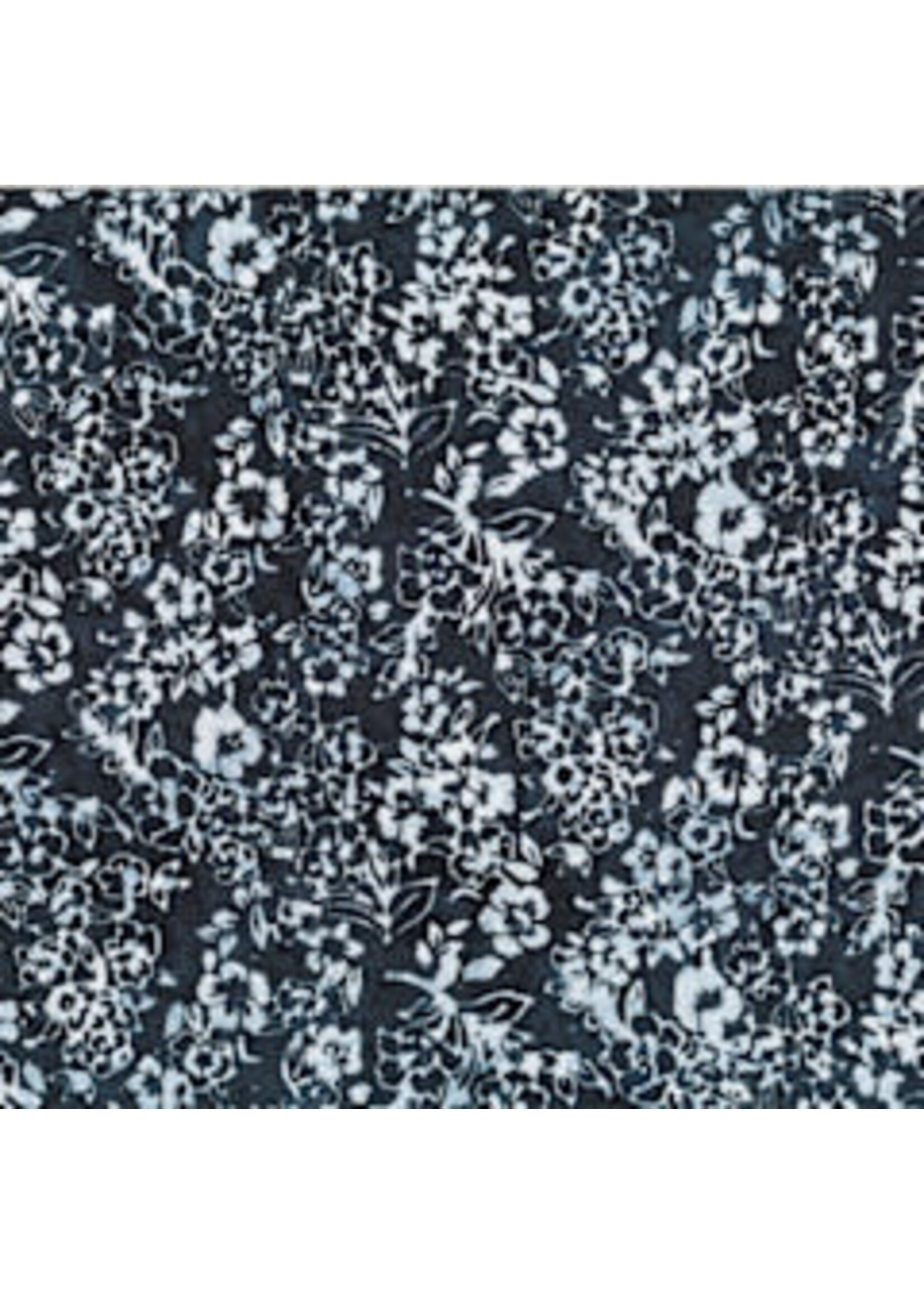 Hoffman Fabrics Bali Hand-Dyed - Liquorice - Coupon - 100 cm x 110 cm