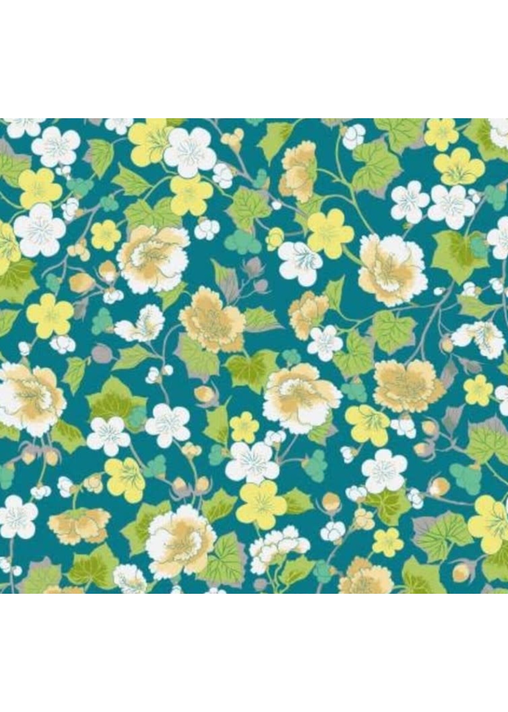 Green House Garden - Dark Blue - Coupon - 100cm  x 110 cm