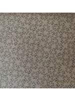 Stof Fabrics Hannah Basic - Asterisk - Grijs - Coupon - 100 cm x 110 cm