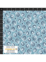 Stof Fabrics Color Rhythm - Light Blue - 4514-115 - Coupon - 100 cm x 110 cm