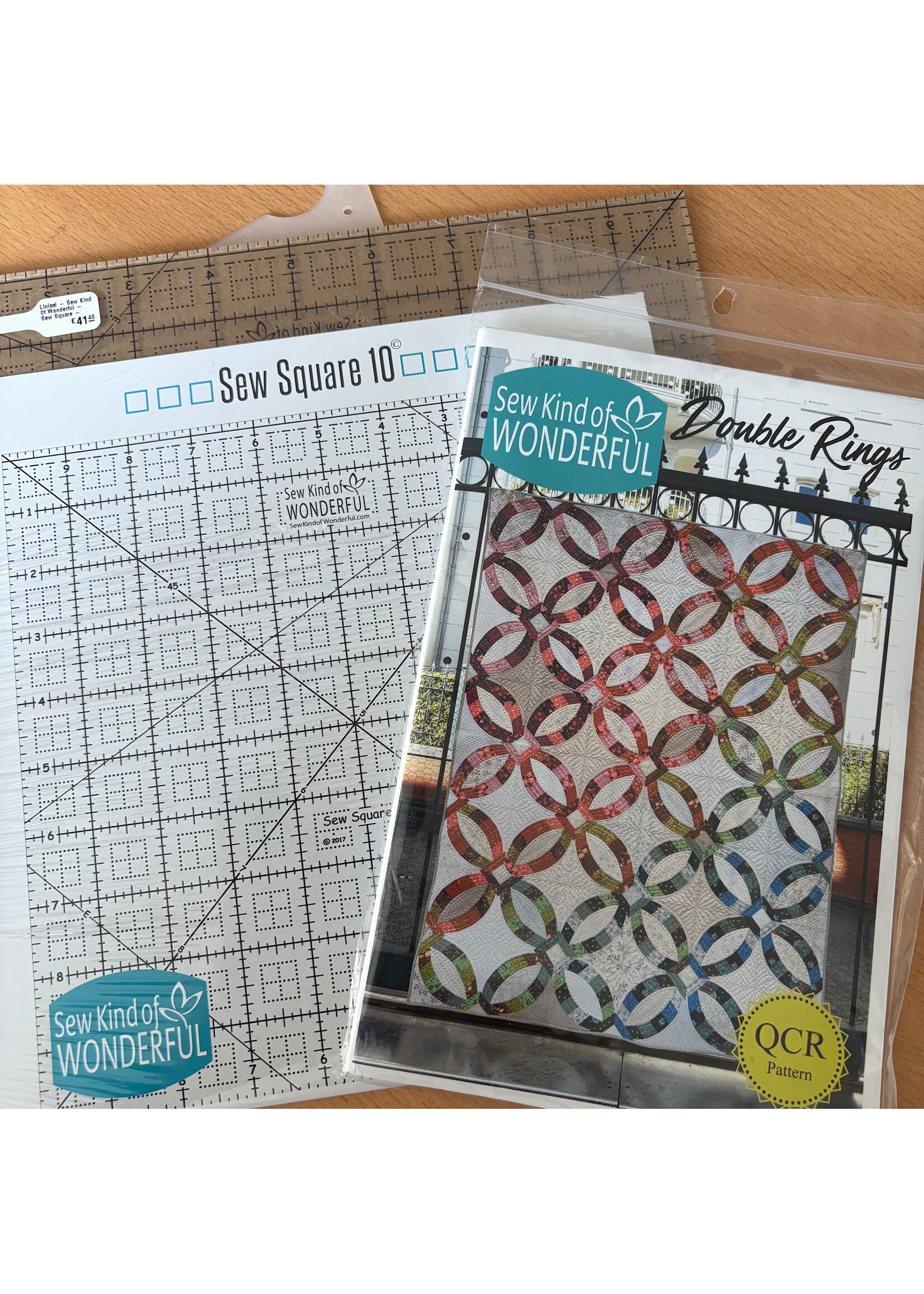 Sew Kind Of Wonderful Patroon + Liniaal - Double Rings van 57.90 voor 52.50