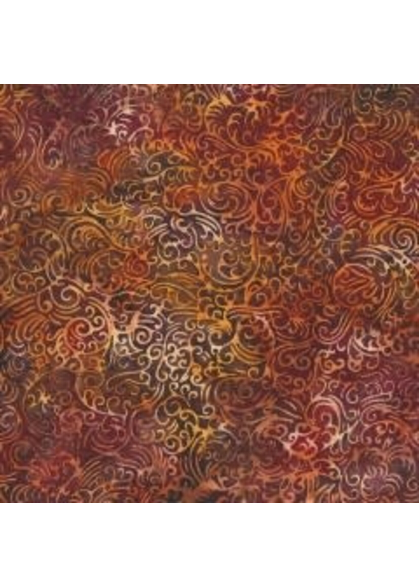 Hoffman Fabrics Bali Handpaints - Paprika - Coupon - 65 cm x 110 cm