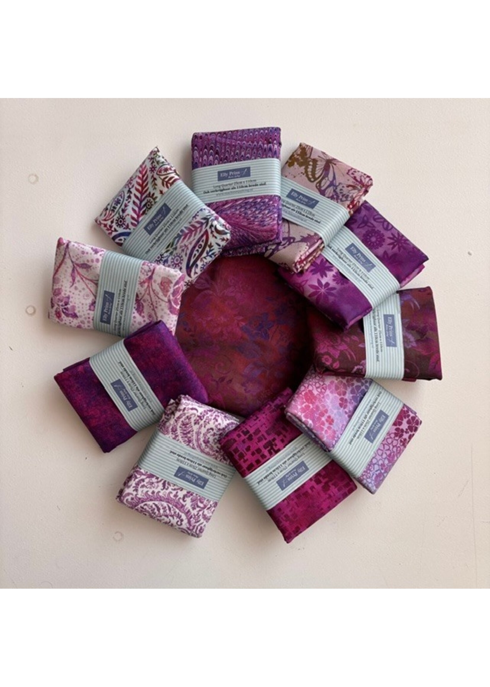 Stofpakket - Jasje - Fuchsia - 10 LQ+ 1 FQ