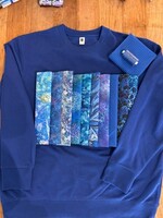 Stofpakket - Jasje - Royal Blue - 10 LQ+ 1 FQ