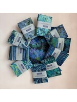Stofpakket - Jasje - Teal/Blauw - 10 LQ+ 1 FQ