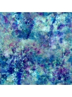 Hoffman Fabrics Jewel Basin - Blueberry - Coupon - 60 cm x 110 cm