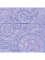 Kanvas Studio Pearl Reflections - Beaded Circle - Light Purple - Coupon - 100 cm x 110 cm