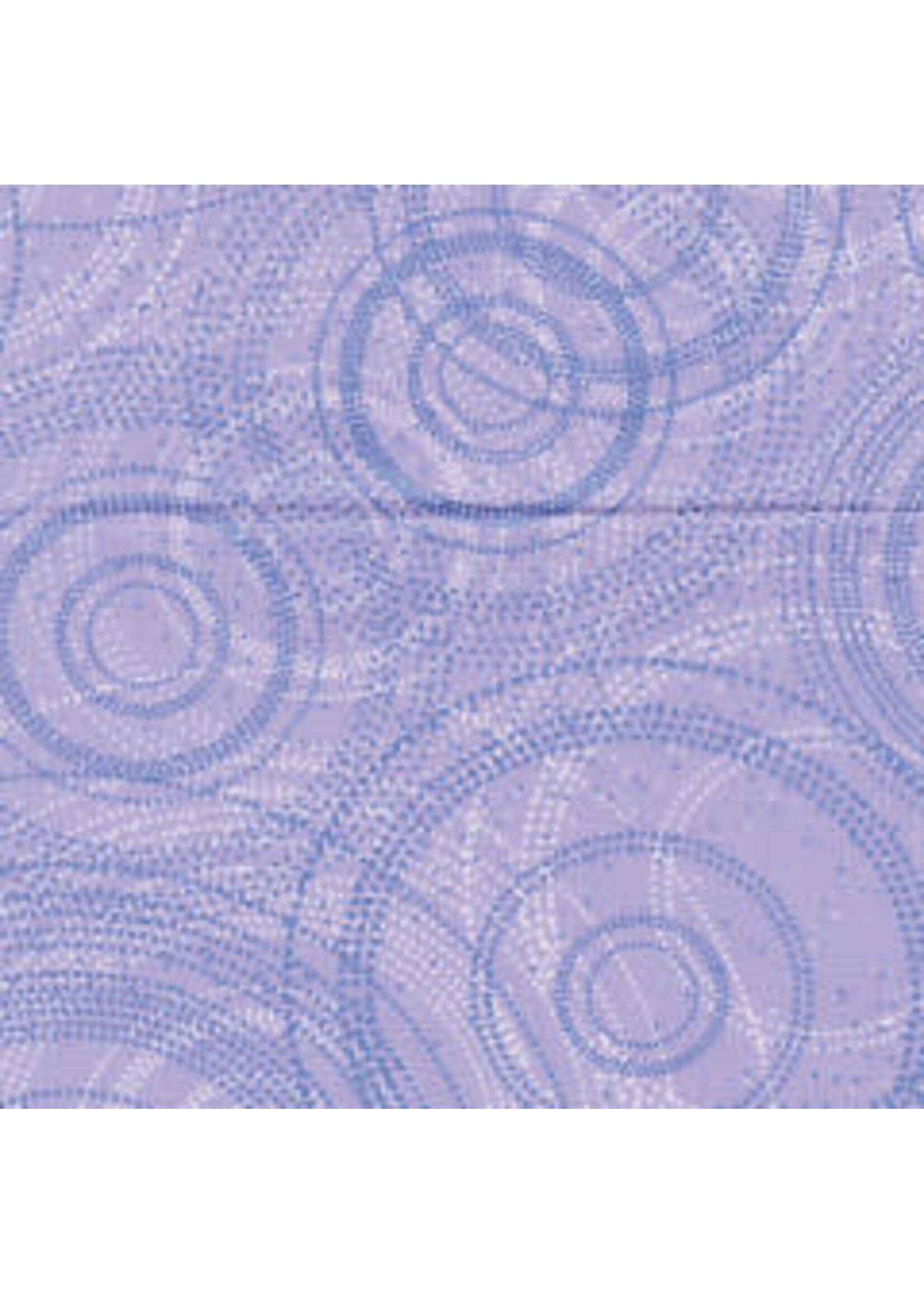 Kanvas Studio Pearl Reflections - Beaded Circle - Light Purple - Coupon - 100 cm x 110 cm