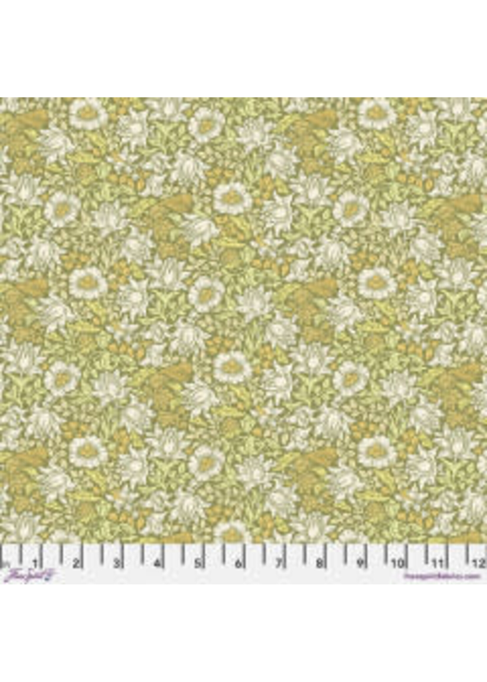 Morris & Co Emery Walker - Buttermere - Mallow - Multi - Coupon - 65 cm x 110 cm
