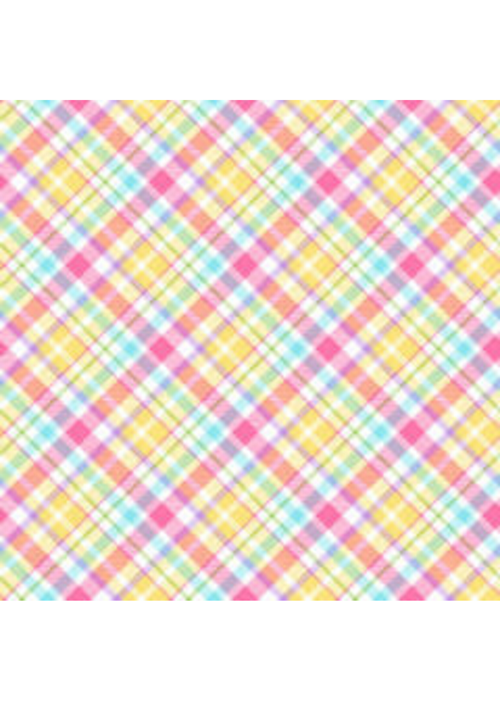 Henry Glass Fabrics Hoppy Easter Gnomies - Multi - Coupon - 95 cm x 110 cm