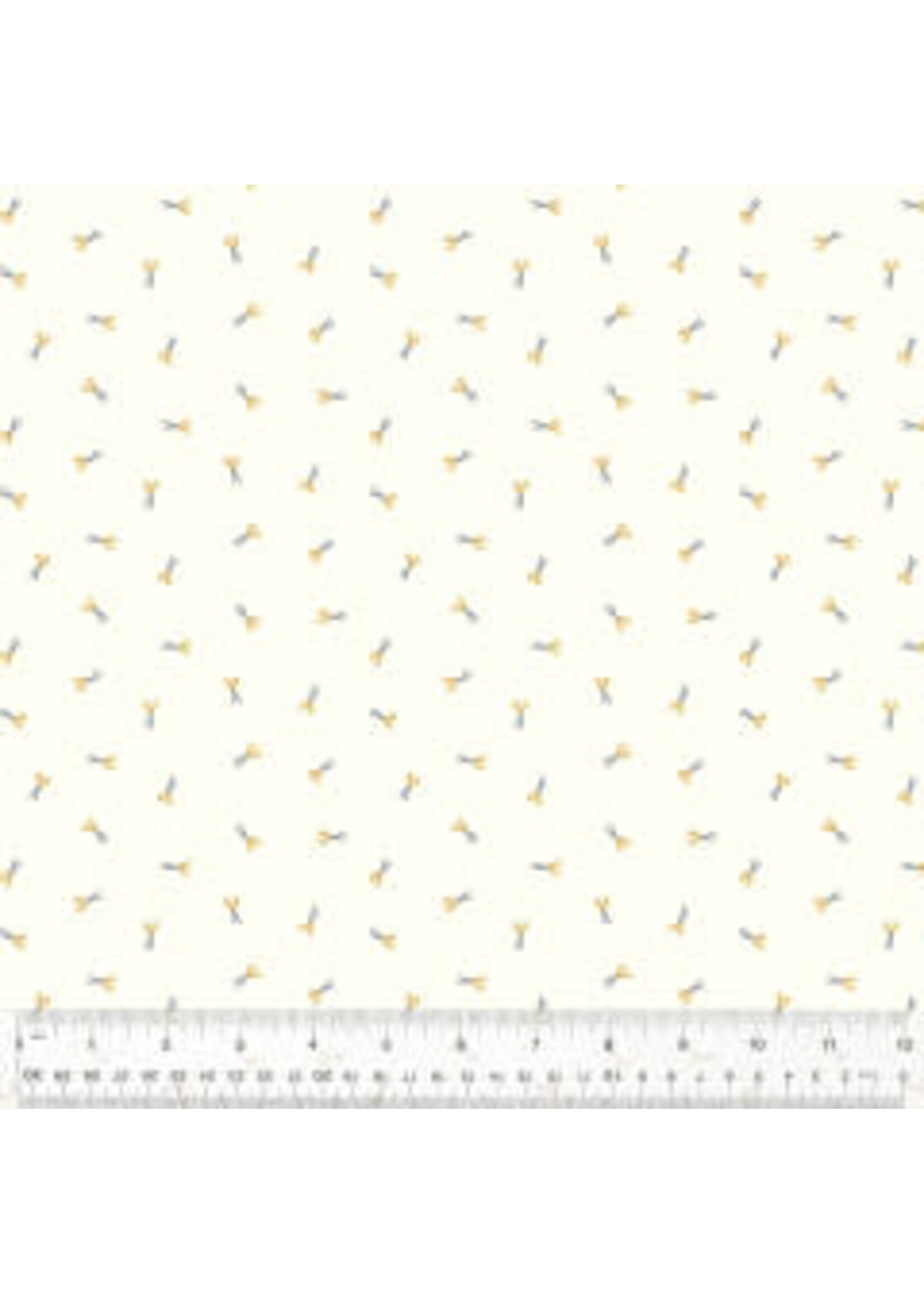 Windham Fabrics Sacramento - Fresh Cut - Ochre - Coupon - 90 cm x 110 cm