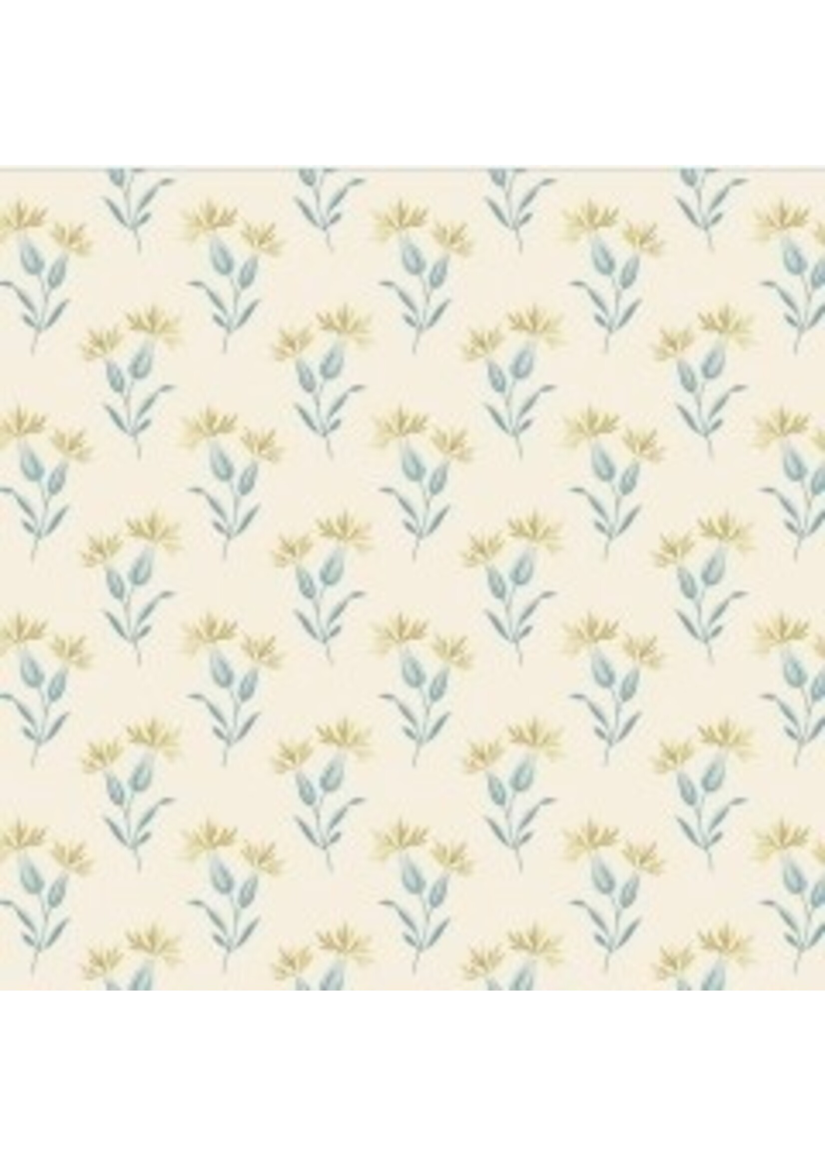 Laundry Basket Quilts Edyta Sitar - Beach House – Sea Lavender - Cream - 1172L - Coupon - 80 cm x 110 cm