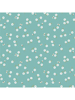 Poppie Cotton Promise Me - You're Invited - Blue - Coupon - 65 cm x 110 cm