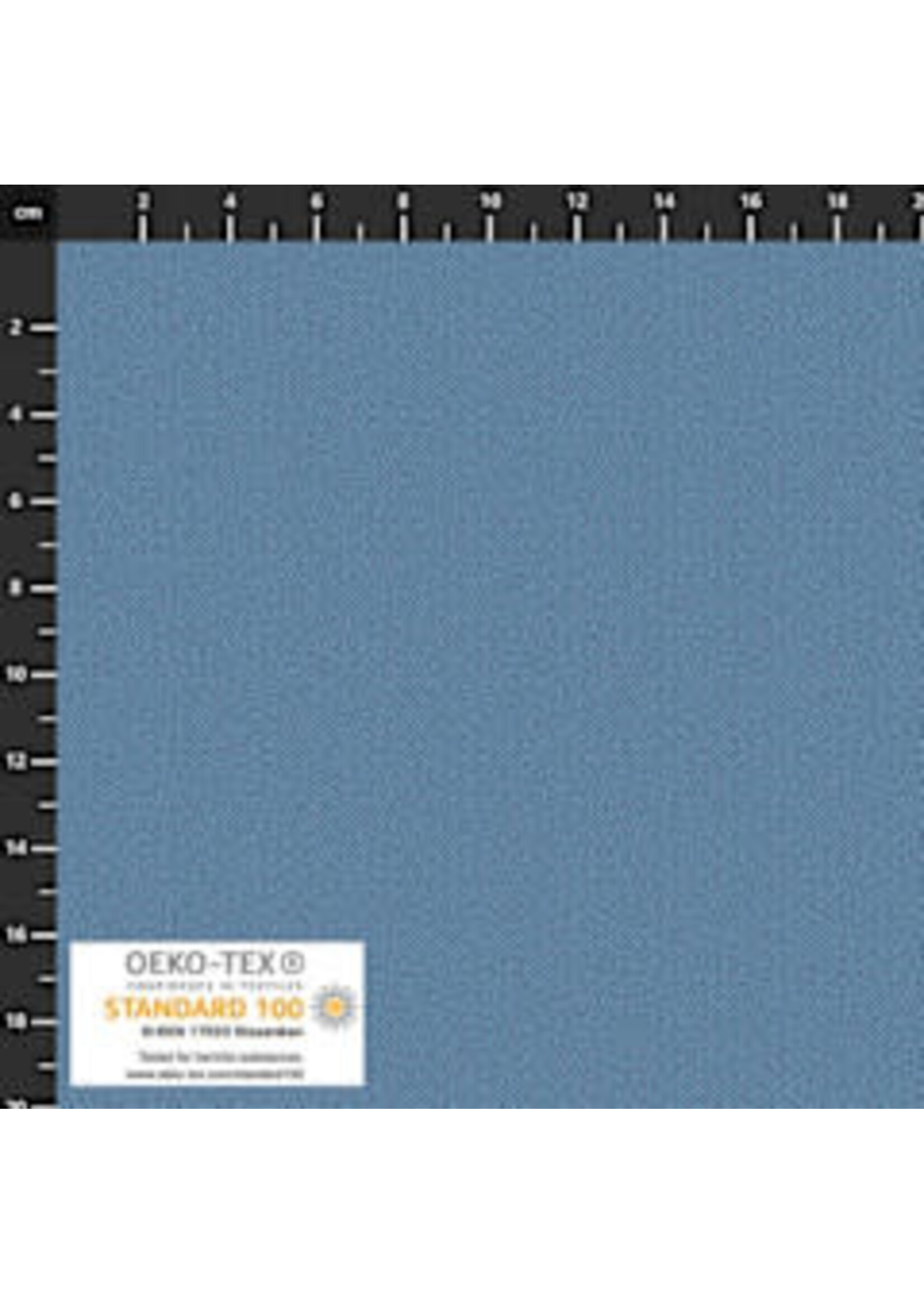 Stof Fabrics Petits Points - Blue - 318 - Coupon - 80 cm x 110 cm