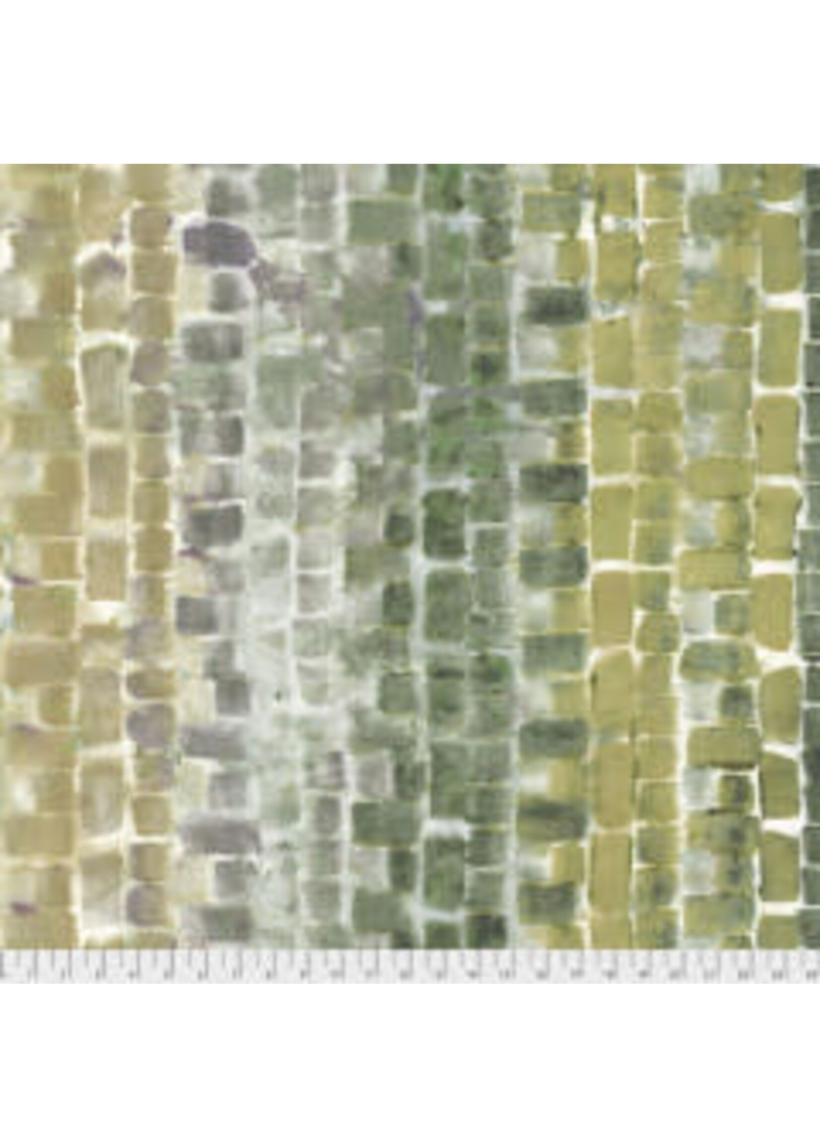 Free Spirit Fabrics Vine Magic - Olive - Coupon - 105 cm x 110 cm