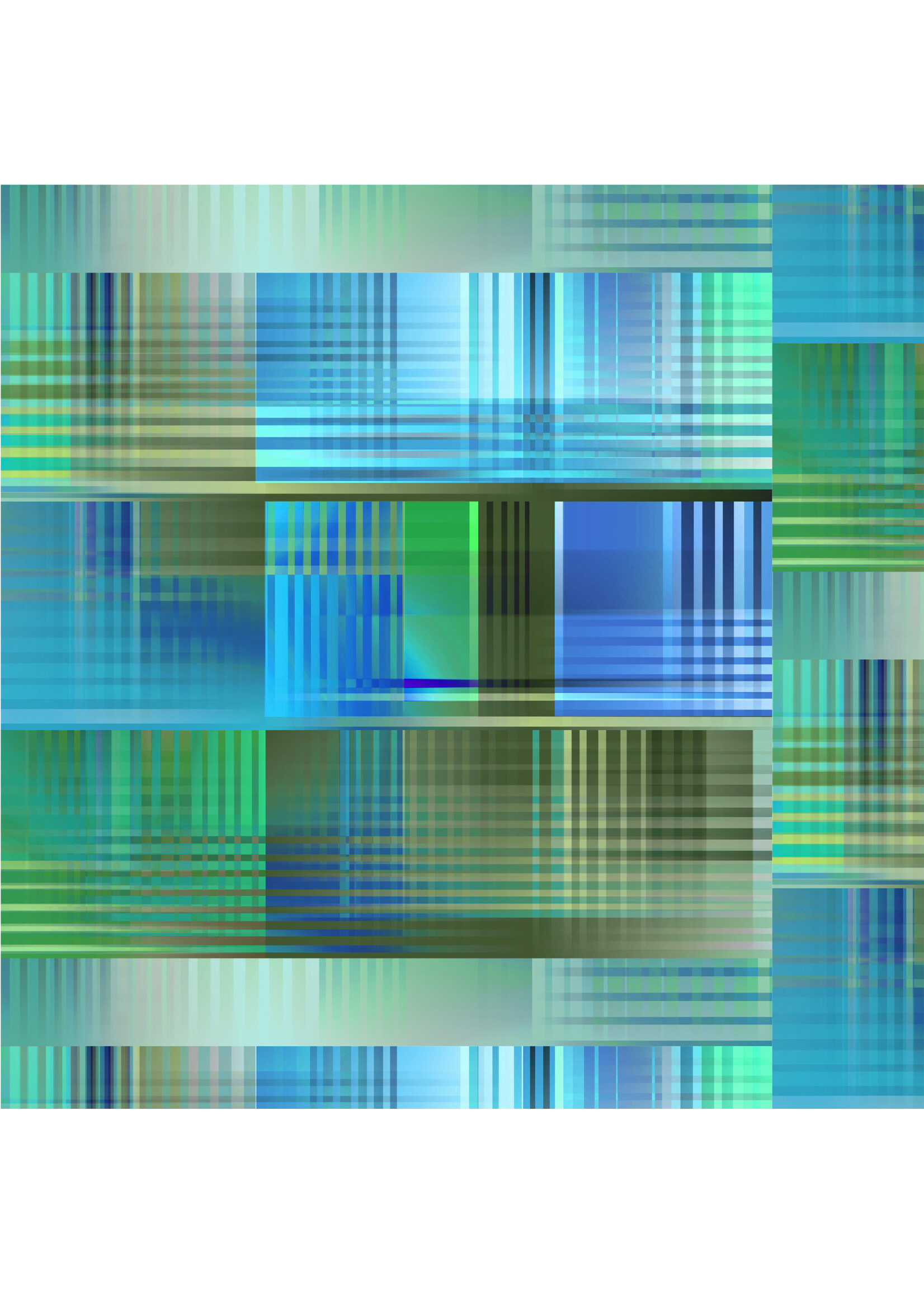 Windham Fabrics Prism - Limelight - Blue