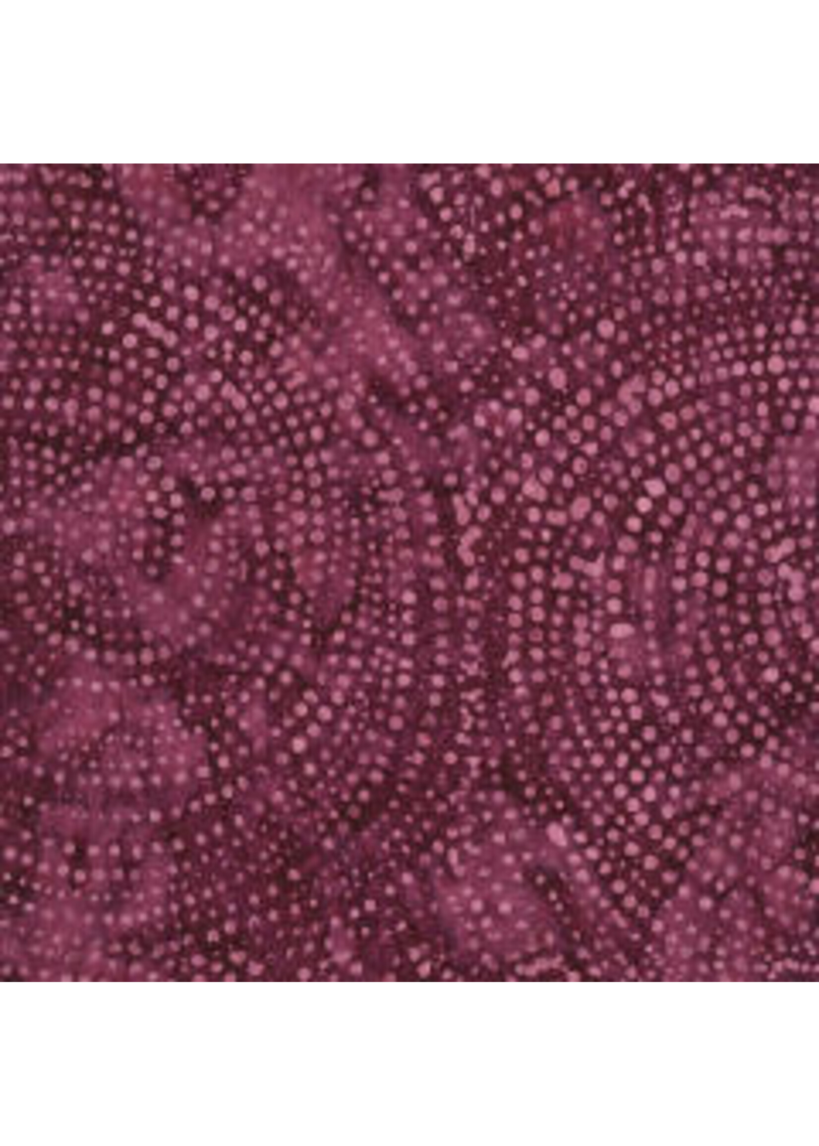 Timeless Treasures Tonga - Dotty Spiral - Wine - Coupon - 100 cm x 110 cm