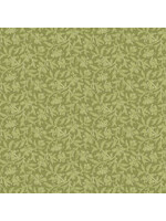 Andover Fabrics Fleur Nouveau - Vine - Green - 2705G - Coupon - 65 cm x 110 cm
