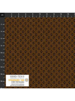 Stof Fabrics Tiny Delight - Tabac - Coupon - 100 cm x 110 cm