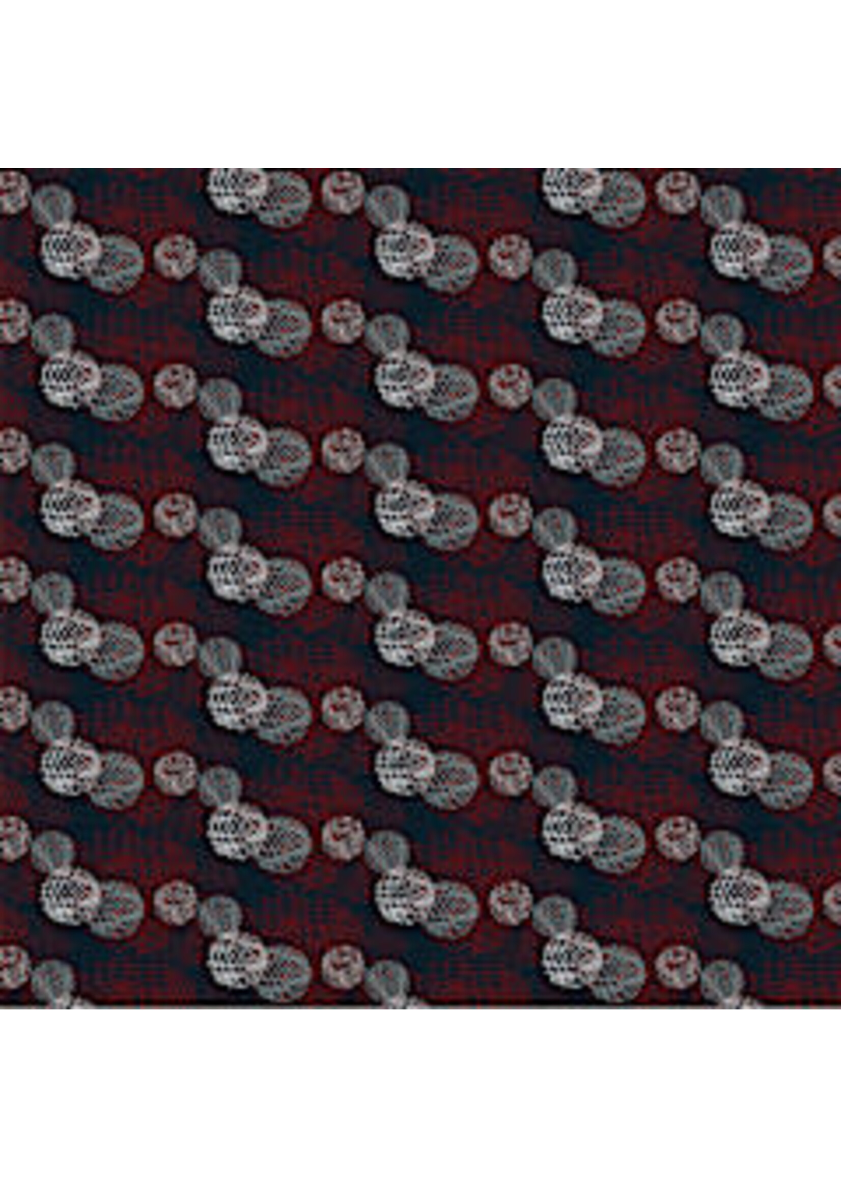 Windham Fabrics Leaf - Nuclei - Midnight - Coupon - 100 cm x 110 cm