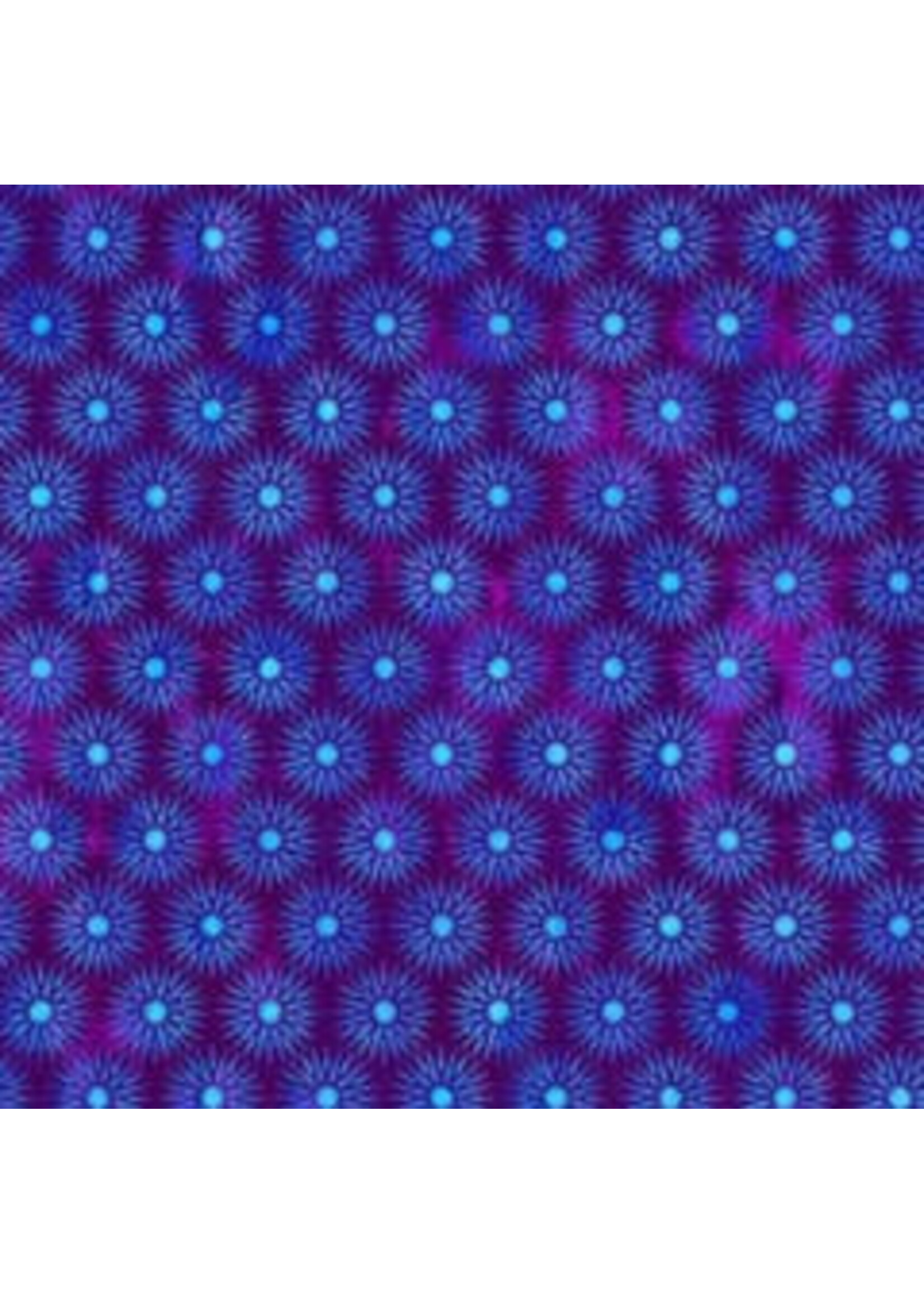 In The Beginning Cosmos - Suns - Purple - 8COS1 - Coupon - 50 cm x 110 cm
