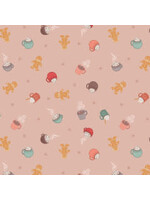 Lewis & Irene The Old Chocolate Shop - Gingerbread & Warm Mugs - Coupon - 85 cm x 110 cm
